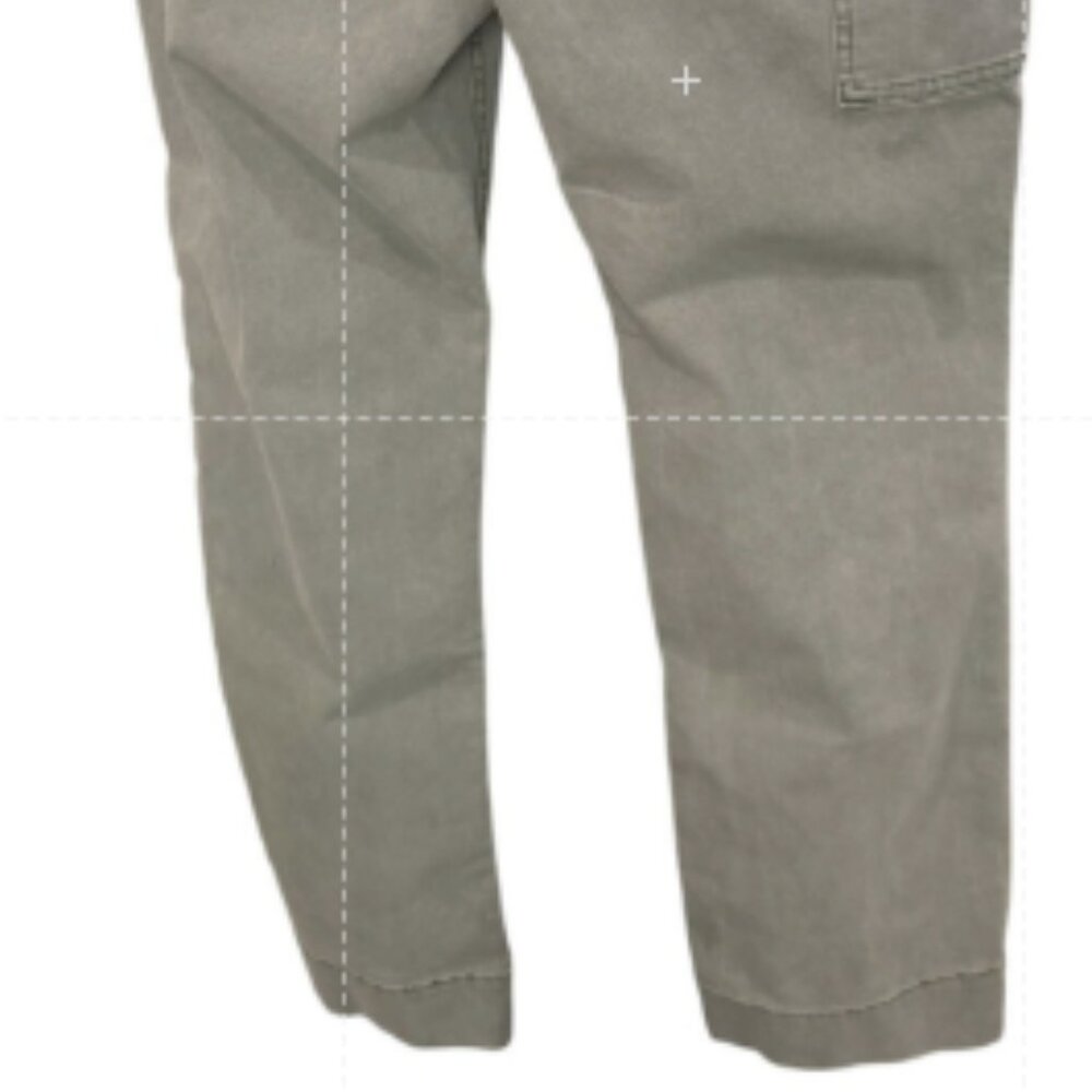 Old Navy Olive Green Twill Cargo Pants Women's Size 4 EUC - Picture 5 of 7